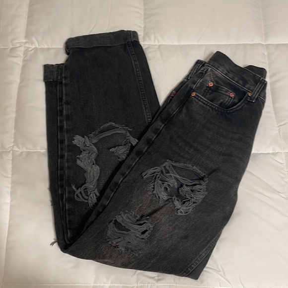 BDG Black High Rise Baggy Jeans - Picture 3 of 6